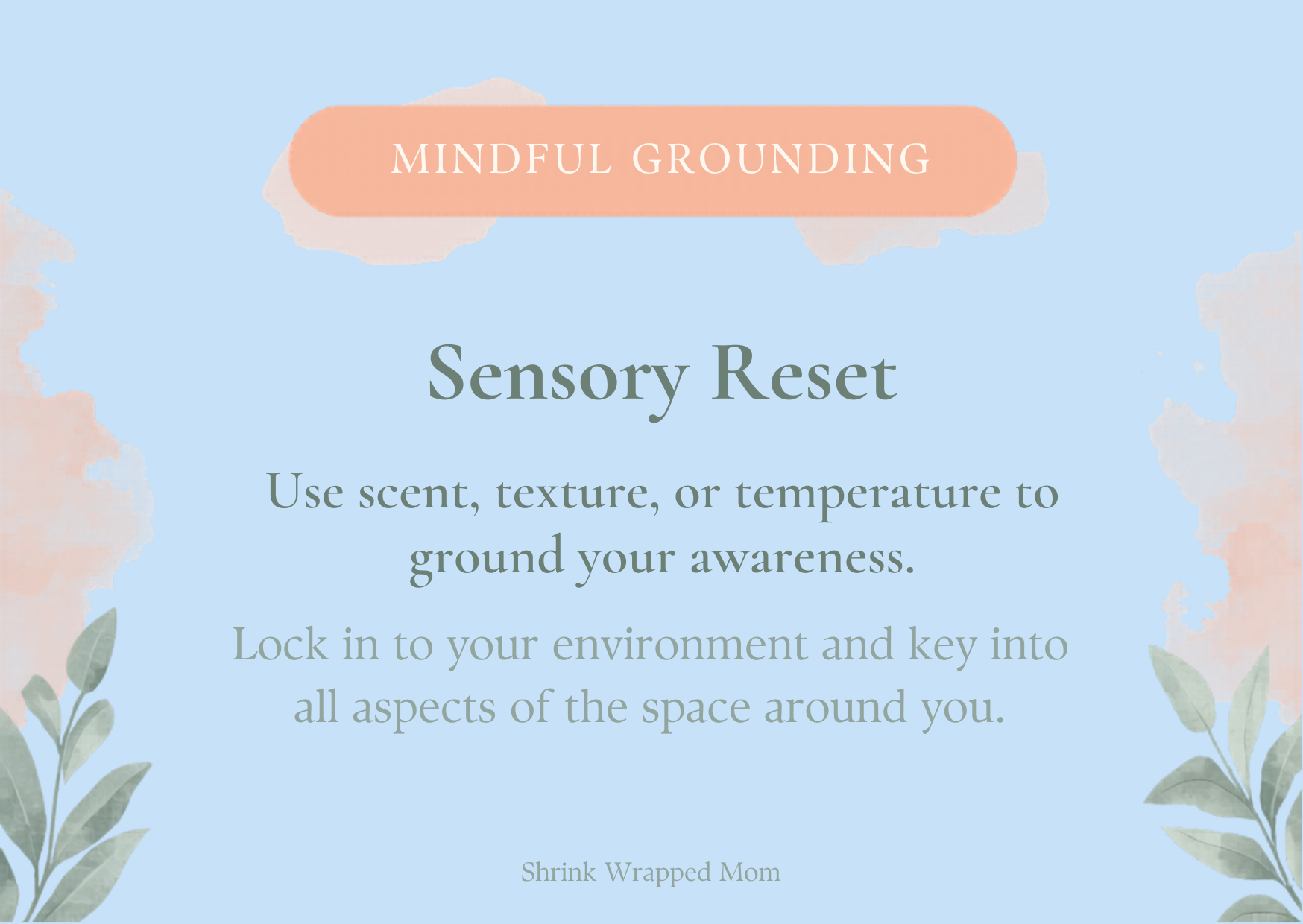 Anxiety & CBT Flashcard Deck — 30-Card Digital Download