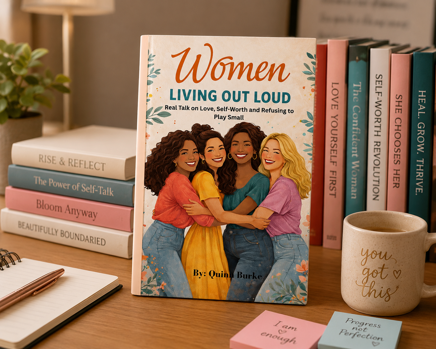 Find Your Spirit and Your Voice with this Women Living Out Loud tiny but mighty book. 