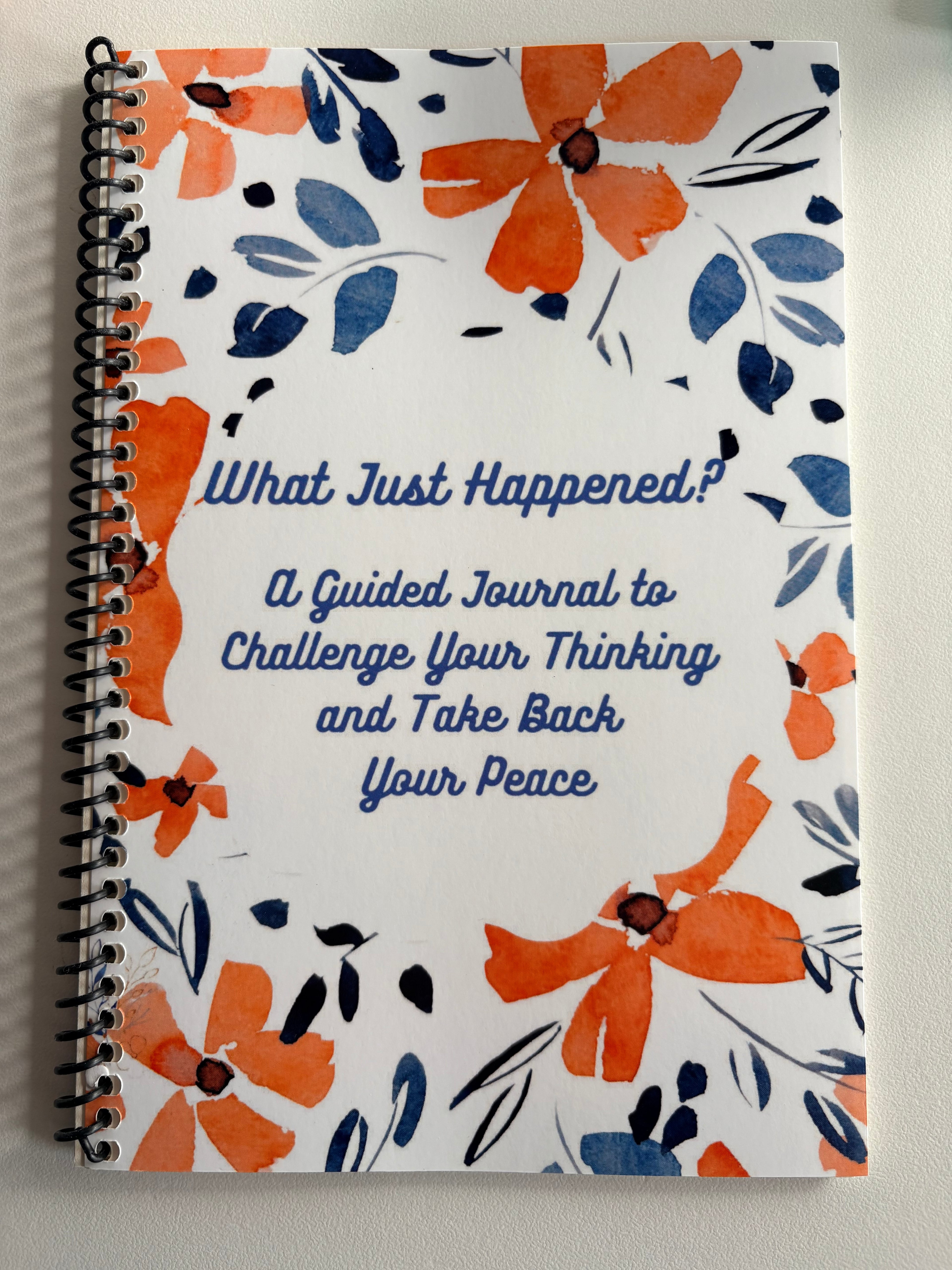 What Just Happened? A Guided Journal to Challenge Your Thinking and Take Back Your Peace
