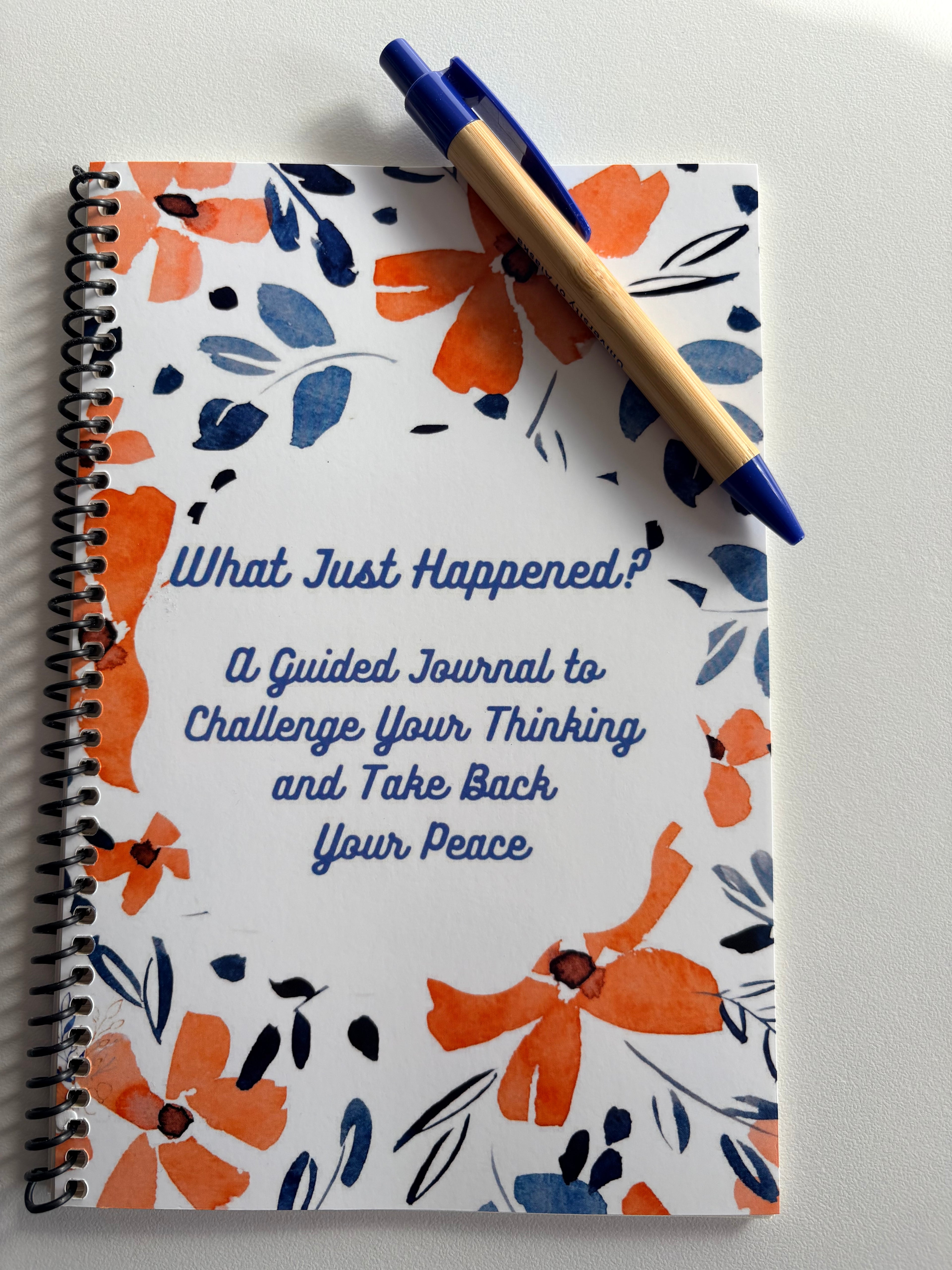 What Just Happened? A Guided Journal to Challenge Your Thinking and Take Back Your Peace