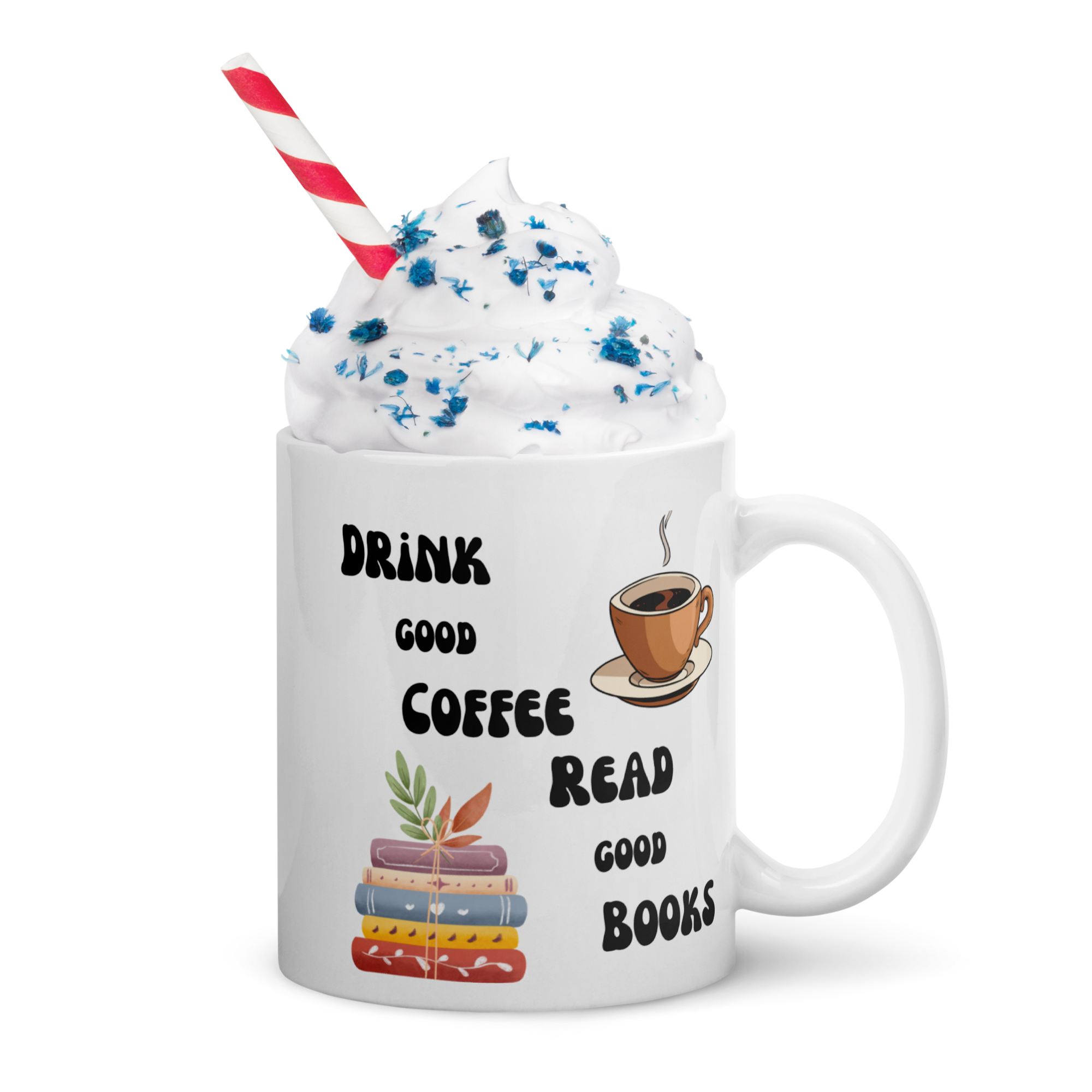 Drink Good Coffee Read Good Books. That is all we need in life. Book Gifts, Book Lovers Gifts, Bookish, Gifts for Her